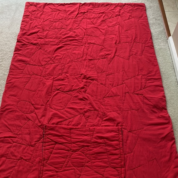 Handmade Foldable Christmas blanket/pillow with dual purpose - Picture 9 of 12